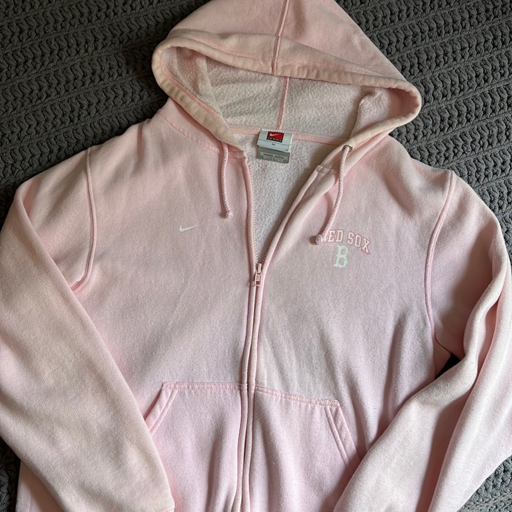 Vintage Boston Red Sox zip up sweater